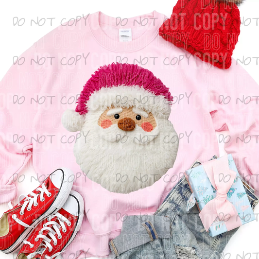 PINK SANTA YARN - DTF TRANSFER