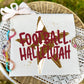 FOOTBALL HALLELUJAH - DTF TRANSFER