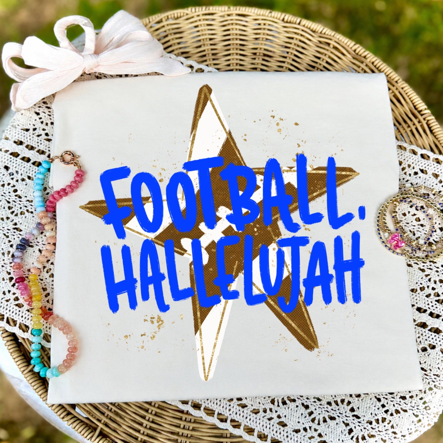 FOOTBALL HALLELUJAH - DTF TRANSFER