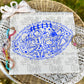 FOOTBALL SINGLE COLOR - DTF TRANSFER