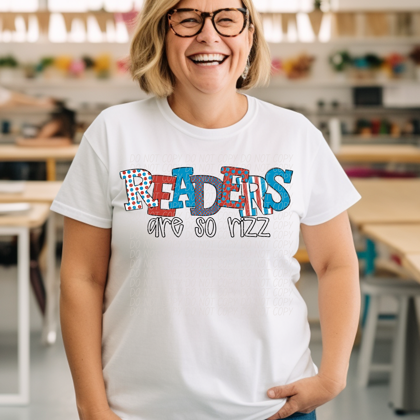 READERS ARE SO RIZZ - DTF TRANSFER