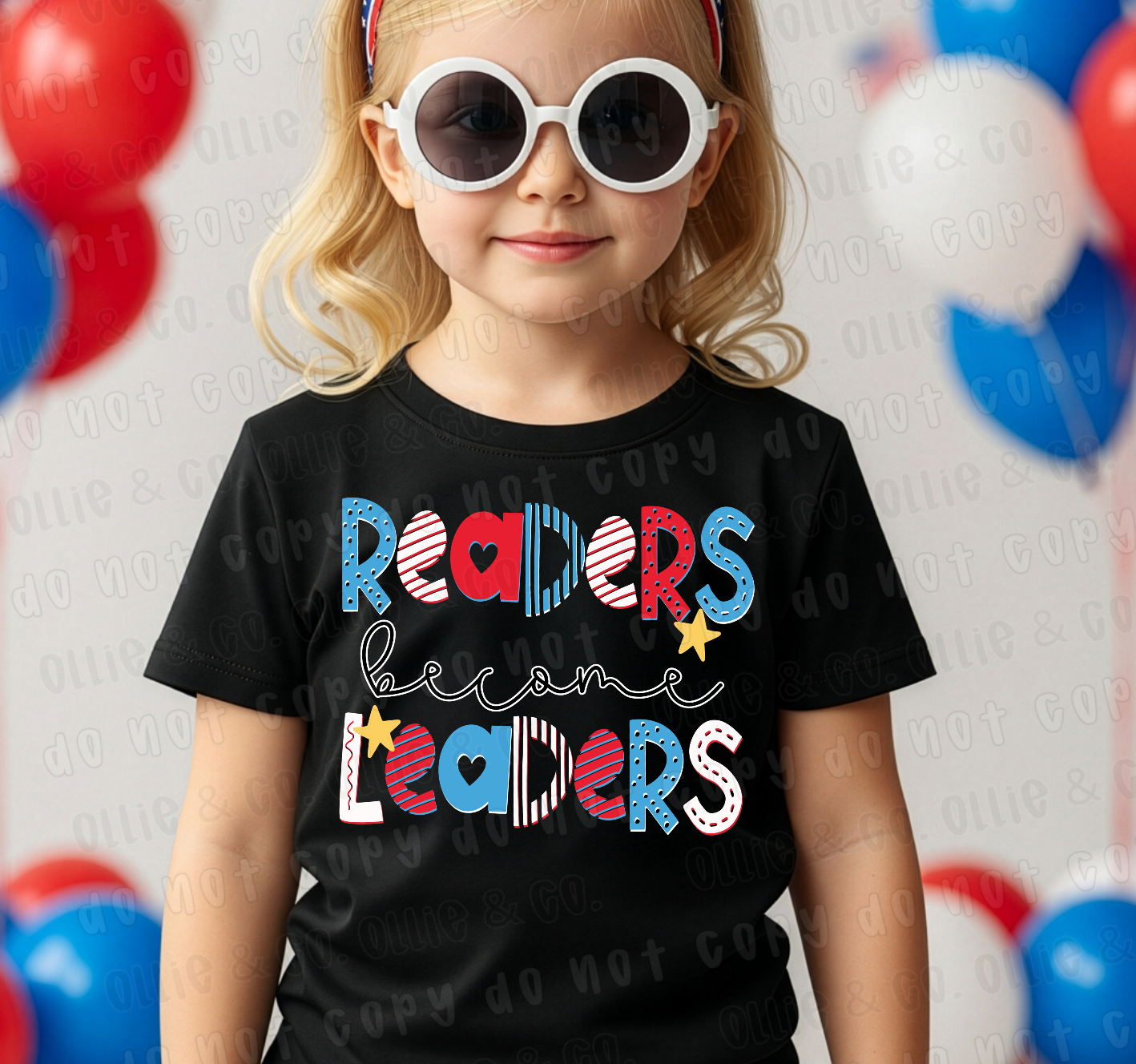 READERS BECOME LEADERS - OLLIE & CO. EXCLUSIVE - DTF TRANSFER