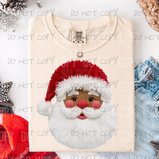 SANTA YARN DARK - DTF TRANSFER