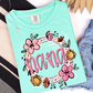 FLORAL & LEOPARD NAME FRAMES - DTF TRANSFER