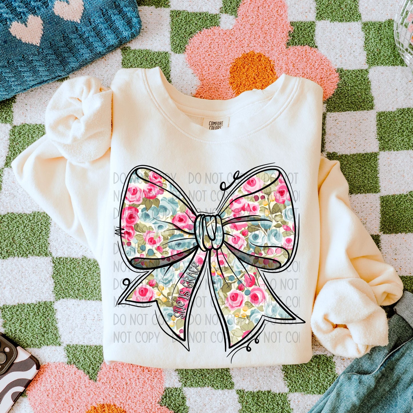 SHE IS GRACE - DTF TRANSFER