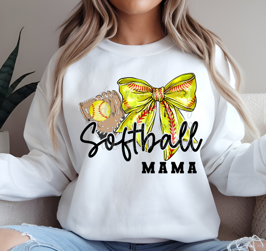 SOFTBALL MAMA - DTF TRANSFER