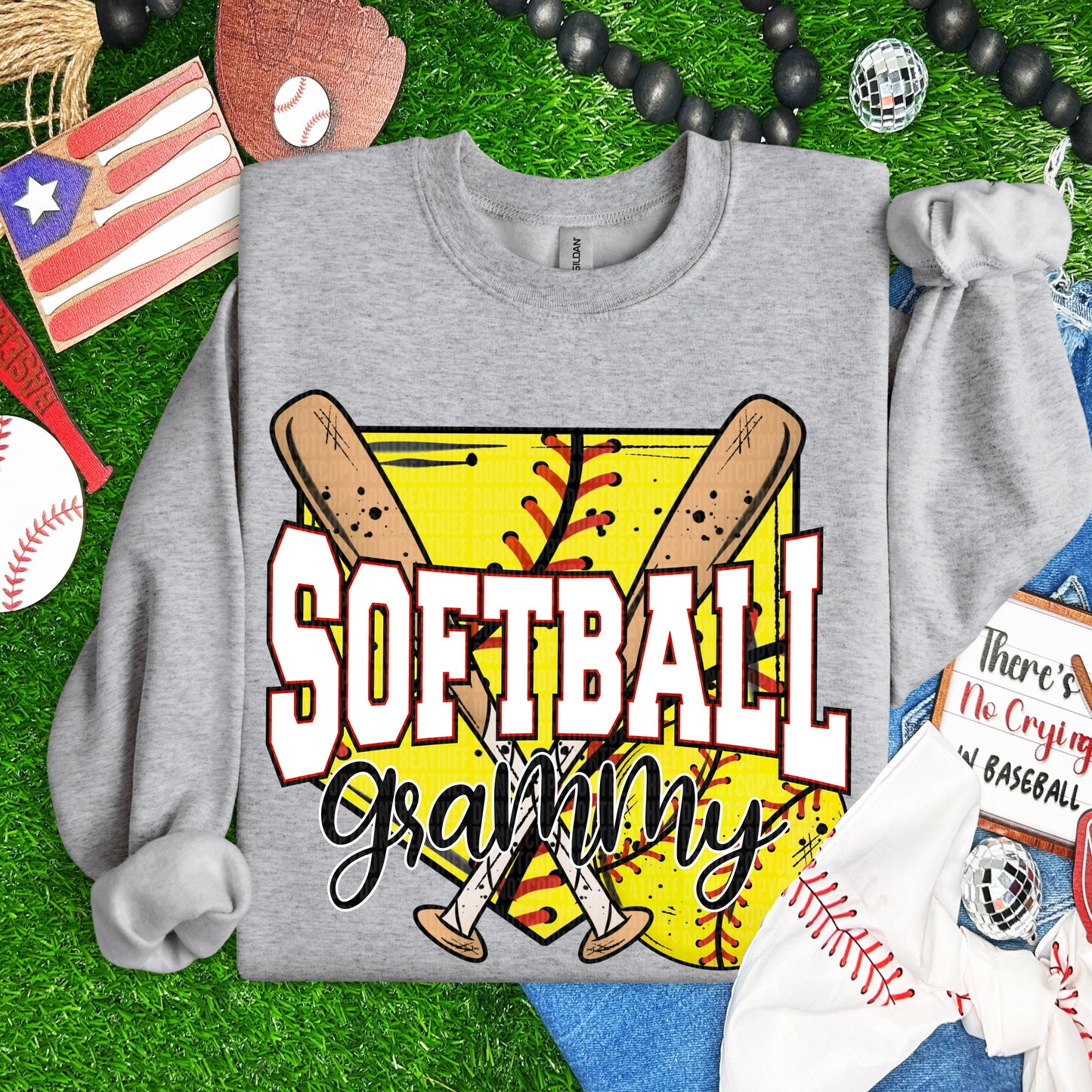SOFTBALL MAMA - DTF TRANSFER