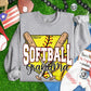 SOFTBALL MAMA - DTF TRANSFER