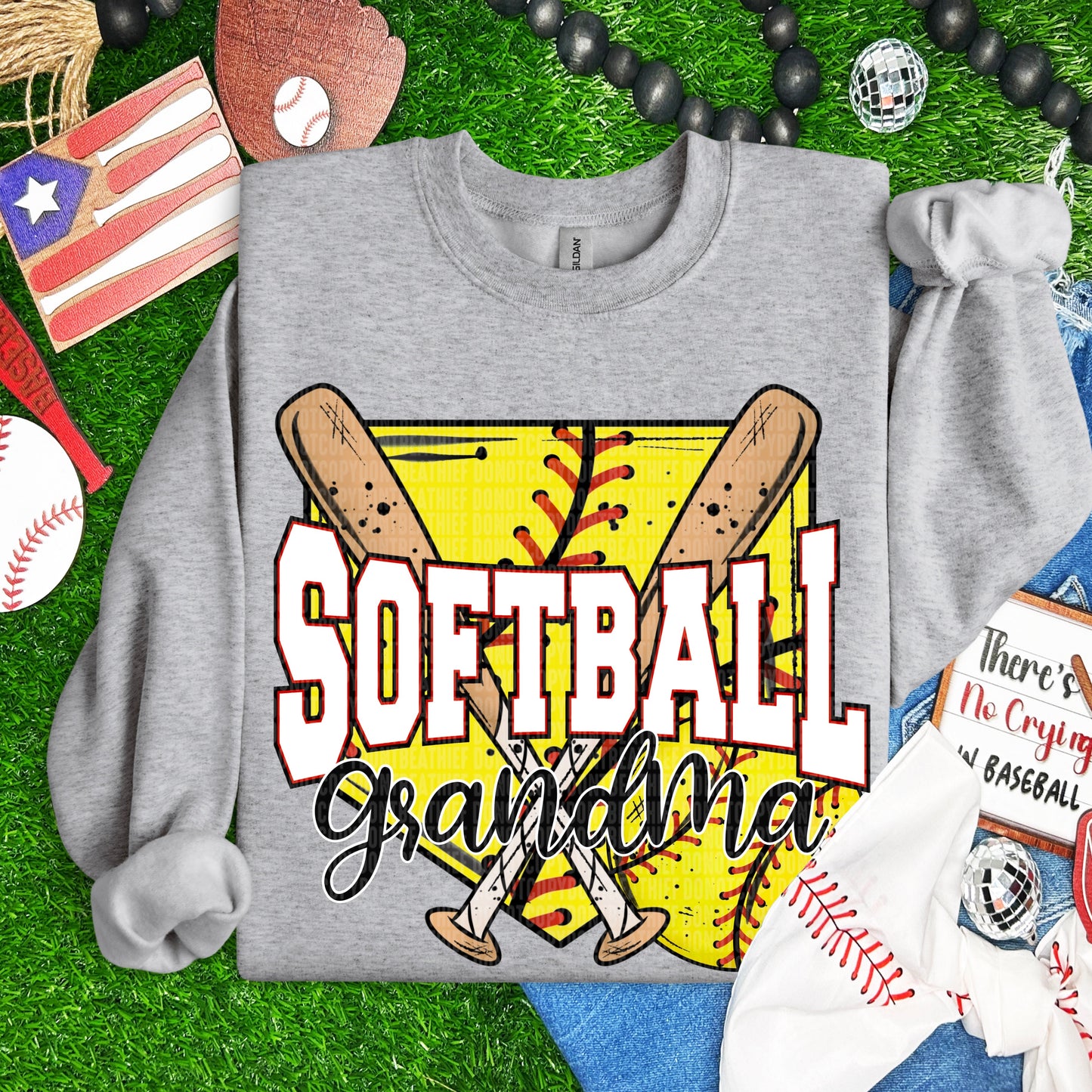 SOFTBALL MAMA - DTF TRANSFER
