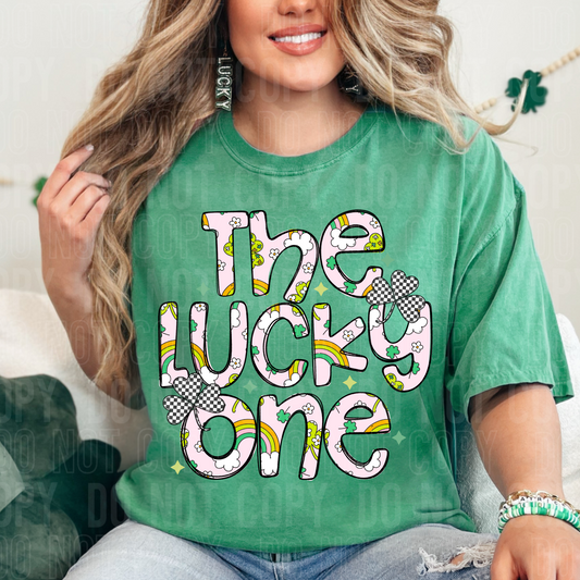 THE LUCKY ONE - DTF TRANSFER