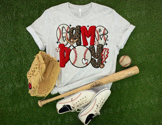 GAME DAY BASEBALL - DTF TRANSFER