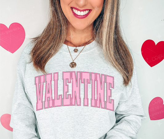 VARSITY VALENTINE  - DTF TRANSFER