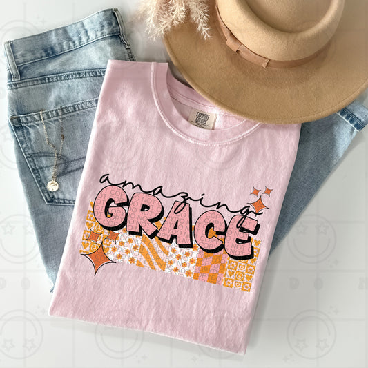 AMAZING GRACE - DTF TRANSFER