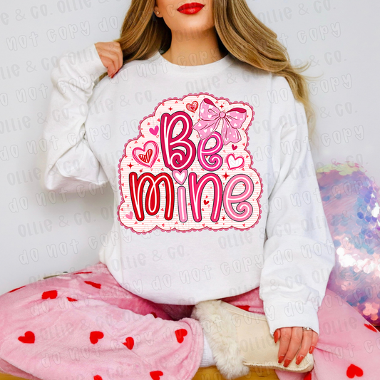 BE MINE OUTLINE - DTF TRANSFER