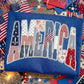 FAUX QUILTED AMERICA  - DTF TRANSFER