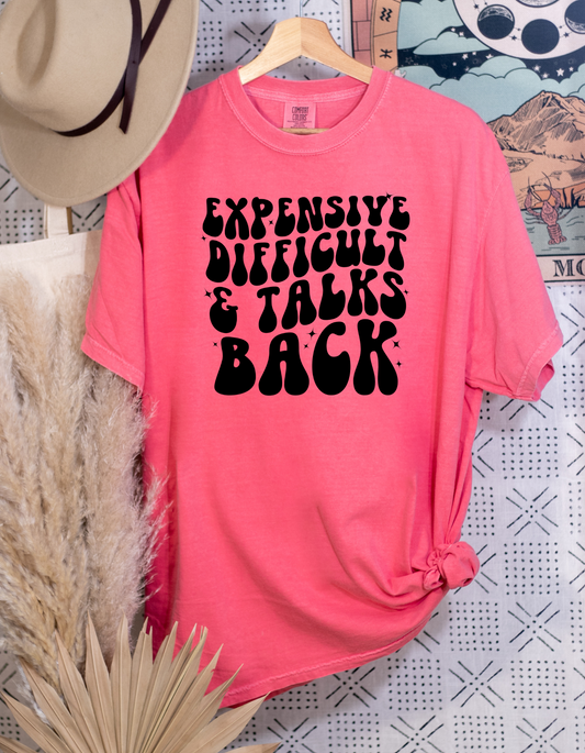 EXPENSIVE DIFFICULT & TALKS BACK - DTF TRANSFER