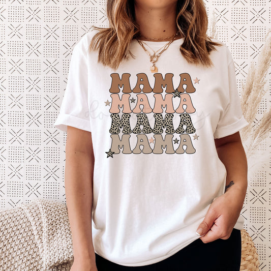 WESTERN MAMA STACKED  - DTF TRANSFER