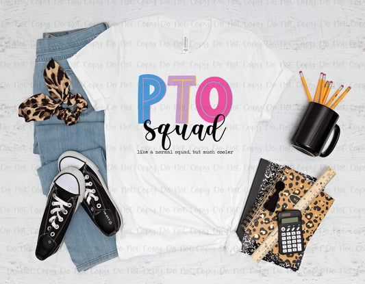 PTO SQUAD  - DTF TRANSFER