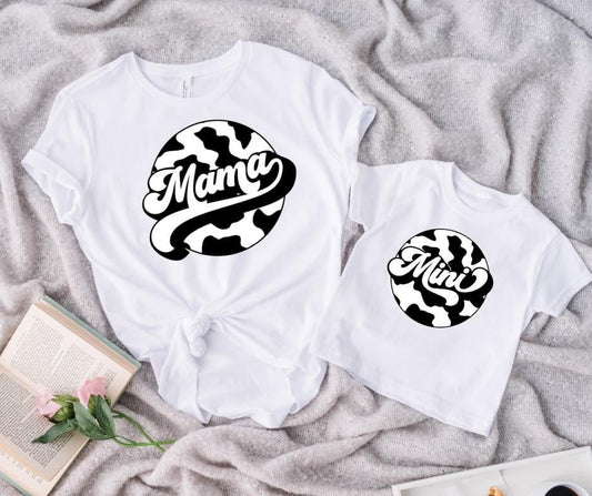 COW PRINT MAMA  - DTF TRANSFER