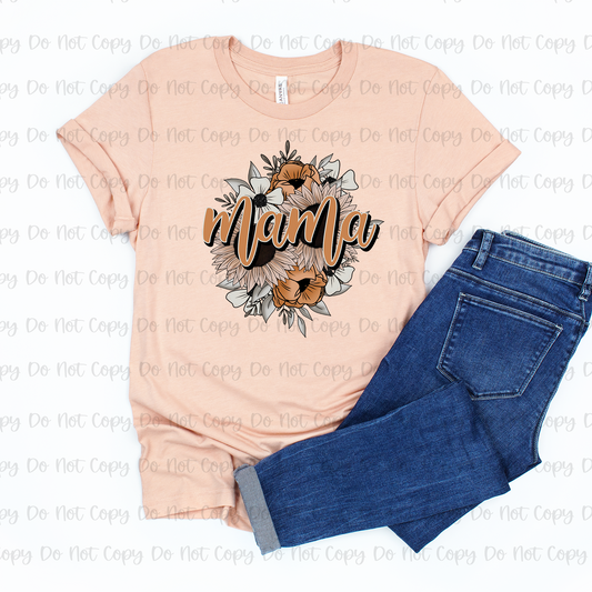 FLORAL MAMA  - DTF TRANSFER