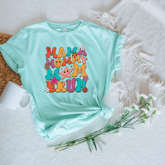 MAMA MOMMY MOM  RETRO  - DTF TRANSFER