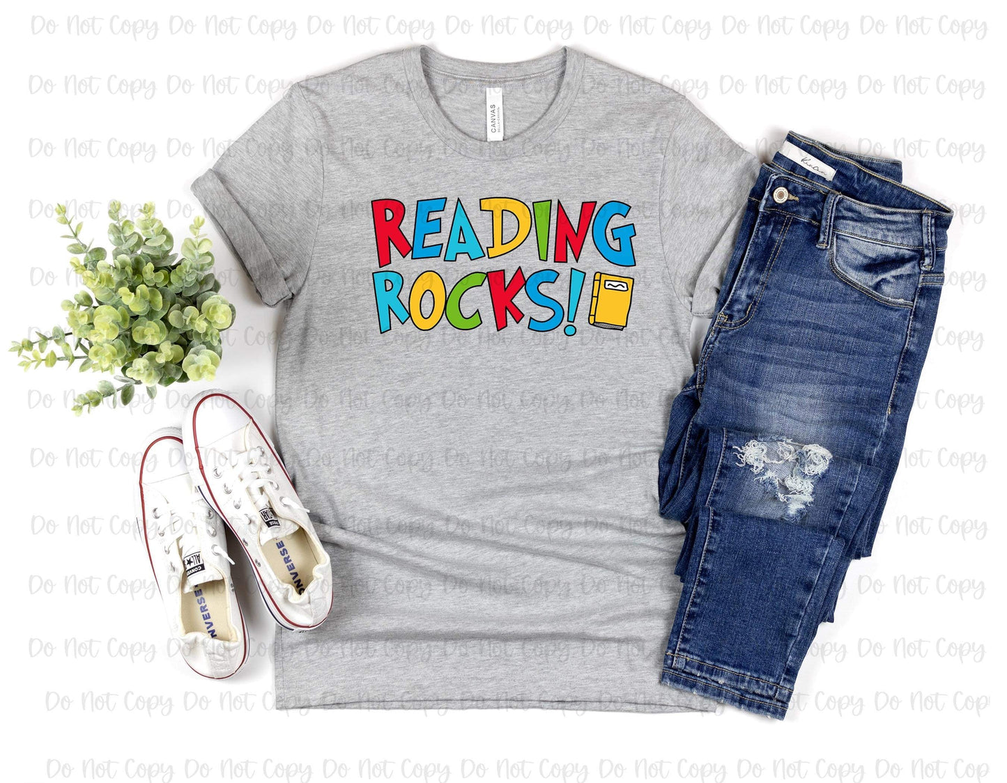READING ROCKS - DTF TRANSFER
