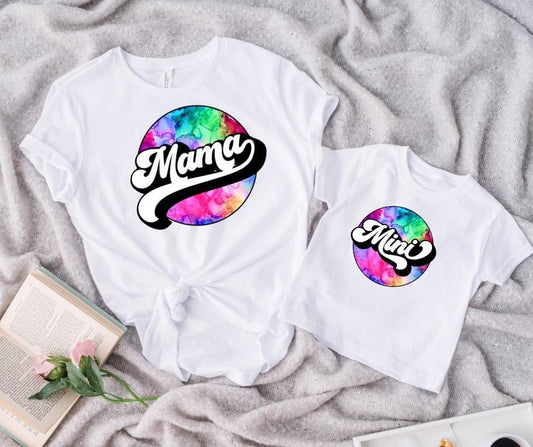 WATERCOLOR MAMA  - DTF TRANSFER