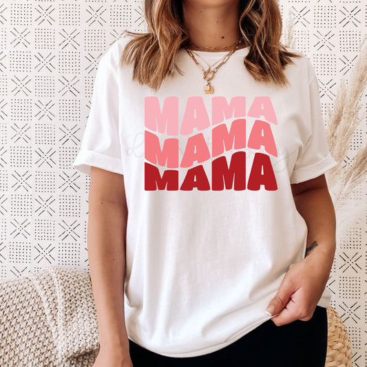 PINK OMBRE MAMA  - DTF TRANSFER