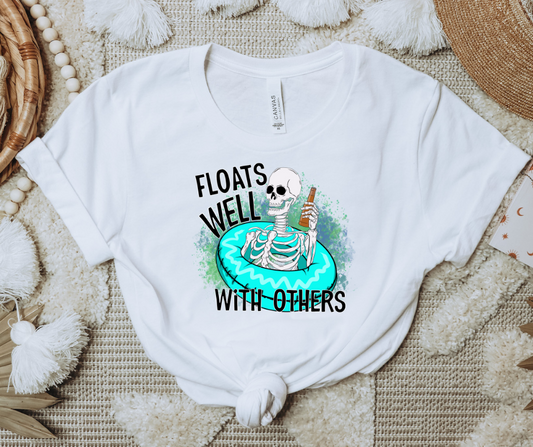 FLOATS WELL WITH OTHERS  - DTF TRANSFER