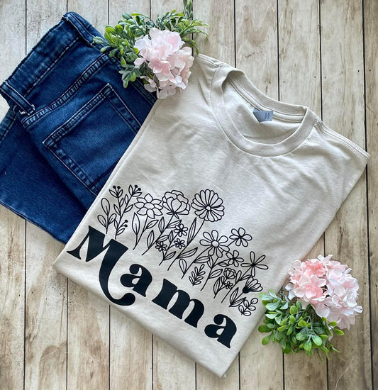 MAMA FLOWERS - DTF TRANSFER