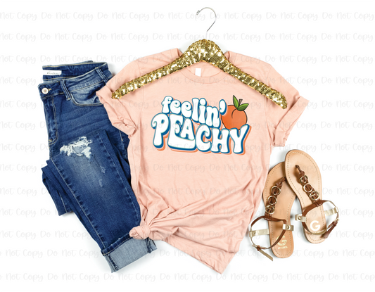 FEELIN' PEACHY - DTF TRANSFER