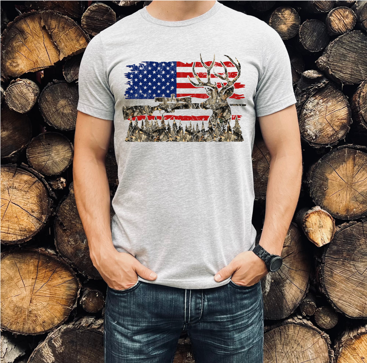 HUNTING FLAG - DTF TRANSFER