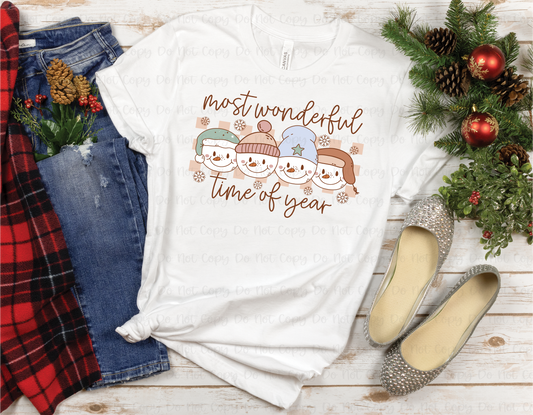 MOST WONDERFUL TIME OF THE YEAR - DTF TRANSFER