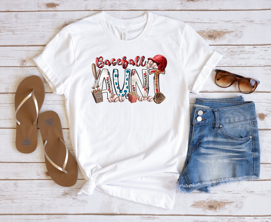 BASEBALL AUNT  - DTF TRANSFER