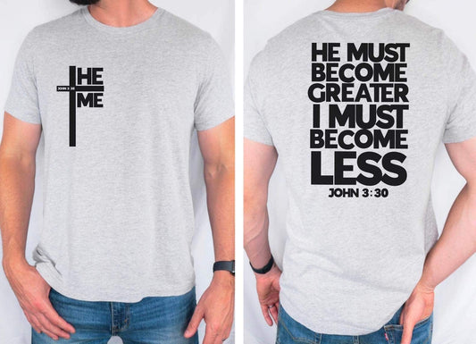 He must become greater Ollie & Co. Exclusive - FRONT+BACK - DTF TRANSFER