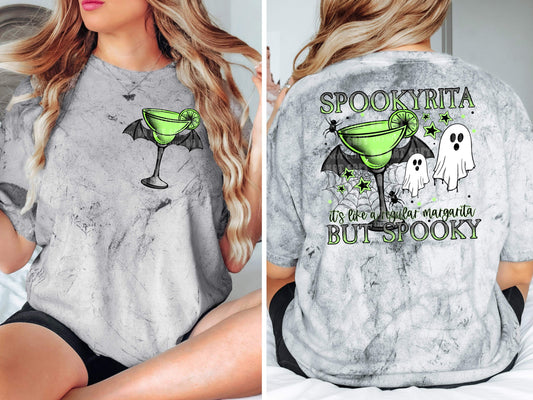 SPOOKYRITA - FRONT+BACK - DTF TRANSFER