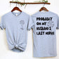 LAST NERVE - *OLLIE & CO EXCLUSIVE* - FRONT+BACK - DTF TRANSFER