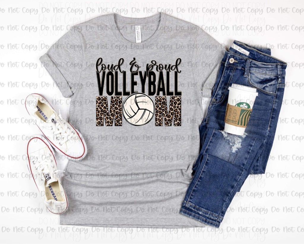 Loud & Proud Mom Dtf Volleyball