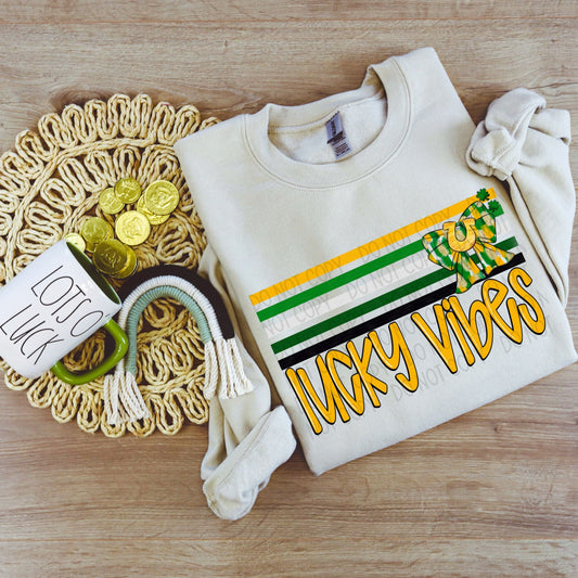 LUCKY VIBES - DTF TRANSFER