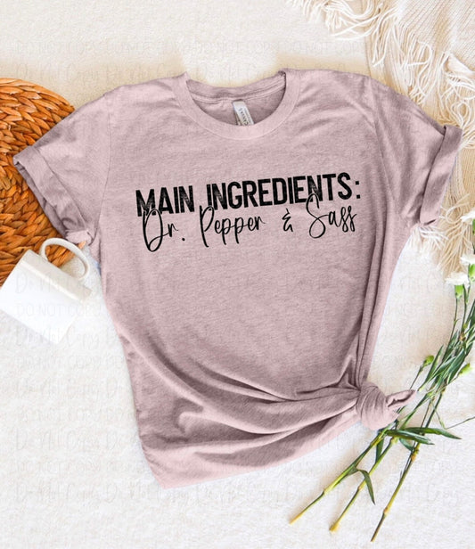 Main Ingredients: Dr. Pepper And Sass