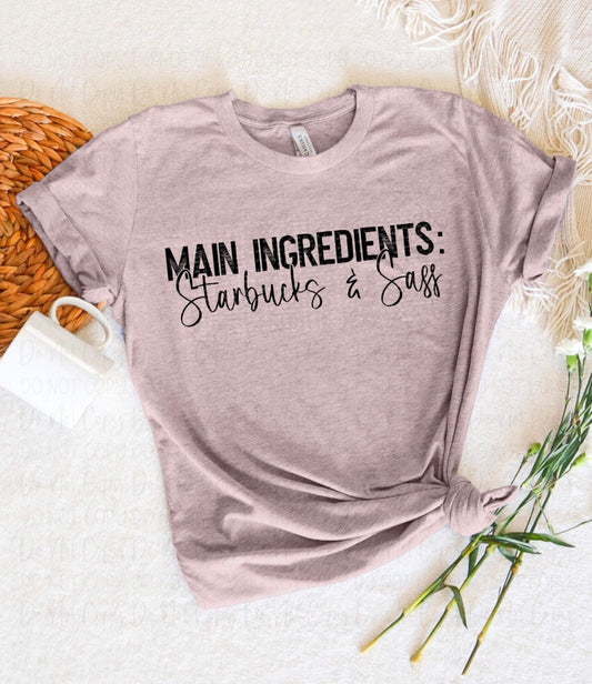 Main Ingredients: Starbucks And Sass