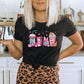 PINK CHRISTMAS TREE COFFEE - DTF TRANSFER